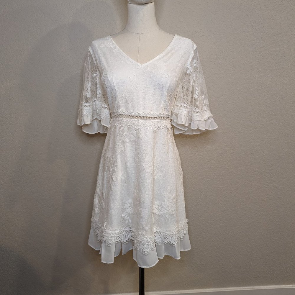 Twosisters White Jennie Dress | NWT | Cottagecore, Hen Party , Boho